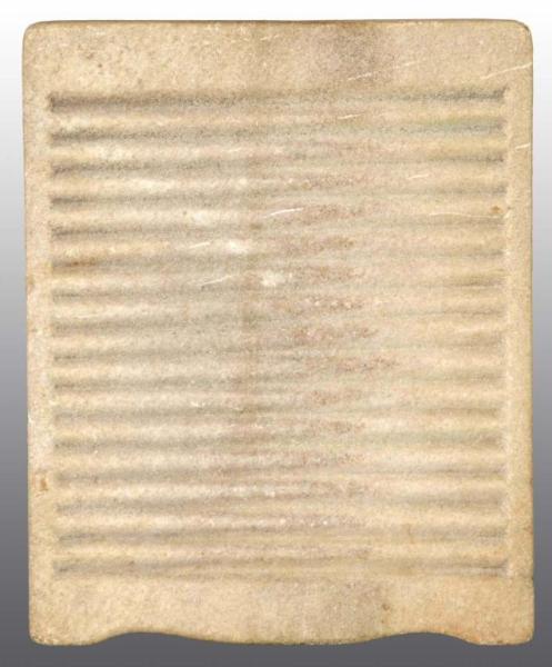 Appraisal: Marble Washboard Condition Very Good Size T