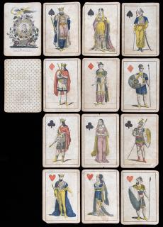 Appraisal: Jaz H Ford Lafayette Playing Cards Milton Jazaniah Ford ca