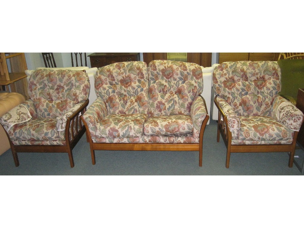 Appraisal: Three piece lounge suite