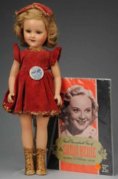 Appraisal: Madame Alexander Ice Skating Star Sonja Henie Description American All