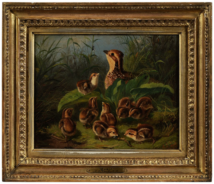 Appraisal: Arthur Fitzwilliam Tait New York England - Covey of Quail