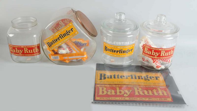 Appraisal: Lot of Curtiss Candy Advertising Items This lot includes three