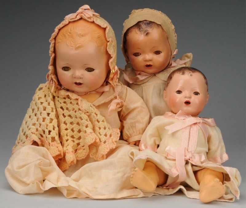 Appraisal: Lot of Effanbee Dy-Dee Babies Description American Ca - Baby