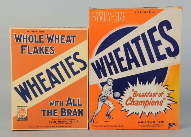 Appraisal: Lot Of Wheaties Boxes This lot includes a box depicting