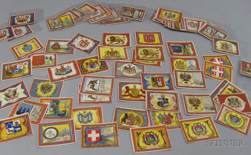 Appraisal: Helmar and Mogul Cigarettes Series Cards eighty-five Helmar Seals of