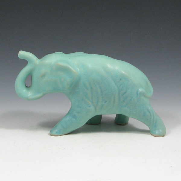 Appraisal: Van Briggle Elephant Figure - Mint Van Briggle elephant figure