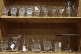 Appraisal: lot of approximately Collection of stemware and table articles including