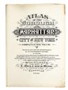 Appraisal: NEW YORK CITY Hyde E Belcher Atlas of the Burough