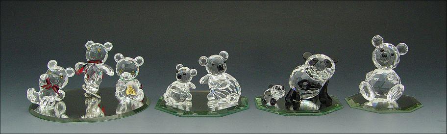 Appraisal: SWAROVSKI CRYSTAL BEARS ''Our Woodland Friends'' - Small Bear retired