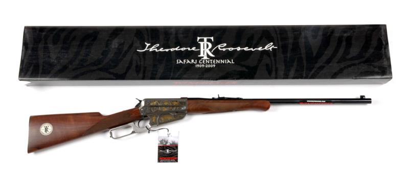 Appraisal: MIB Win Teddy Roosevelt Mod Cenn Rifle Serial TR H