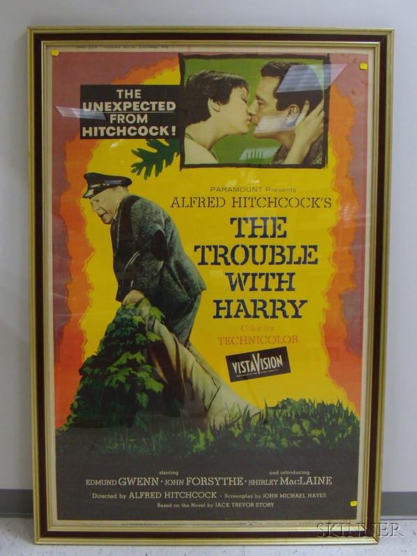 Appraisal: The Trouble with Harry Paramount U S x framed