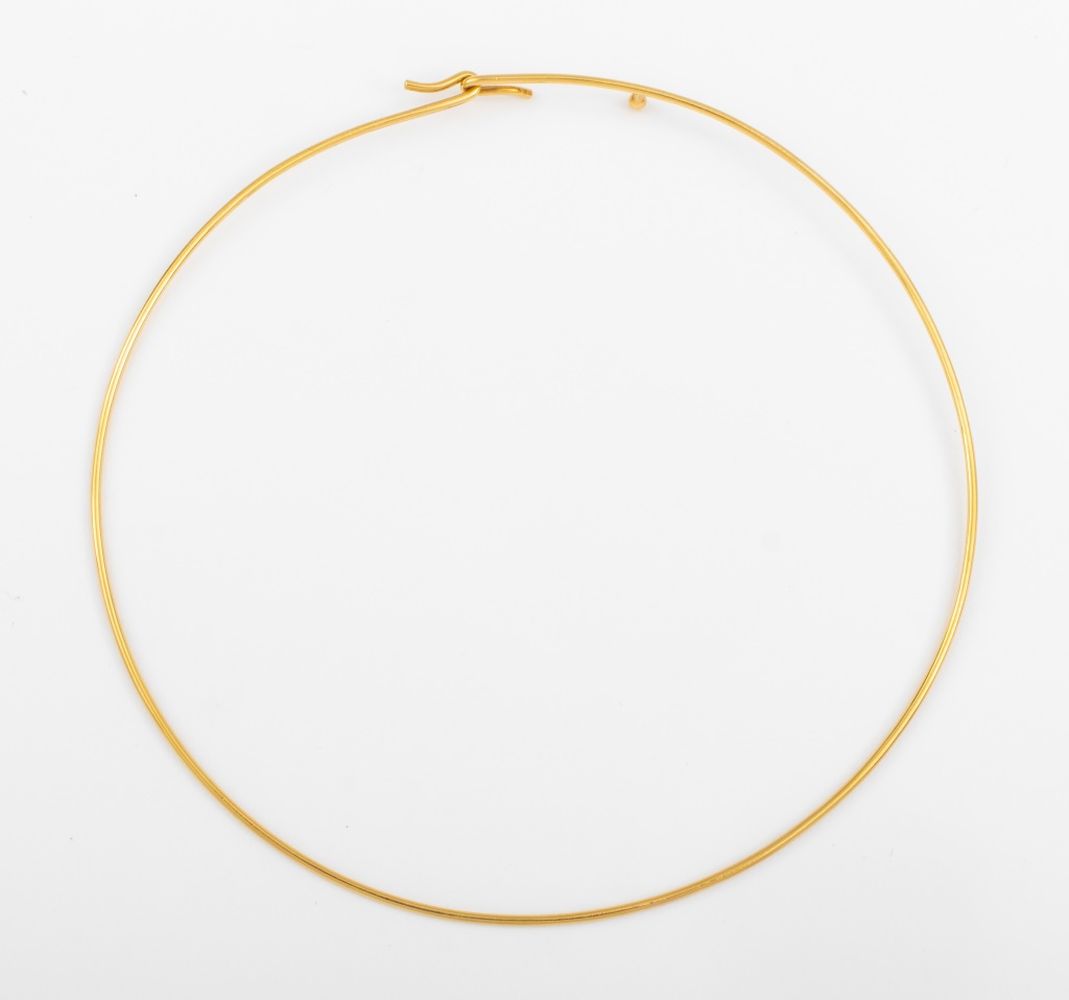 Appraisal: CARTIER K YELLOW GOLD COLLAR NECKLACE Cartier K yellow gold