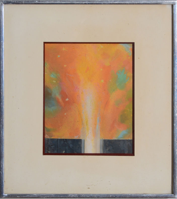 Appraisal: WALTER T MURCH - PRELIMINARY SKETCH FOR OXYGEN FLASH SMELTING