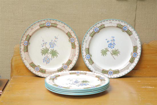 Appraisal: GROUP OF WEDGWOOD 'JAPONICA SPRIGS' PLATES Set of six Wedgwood