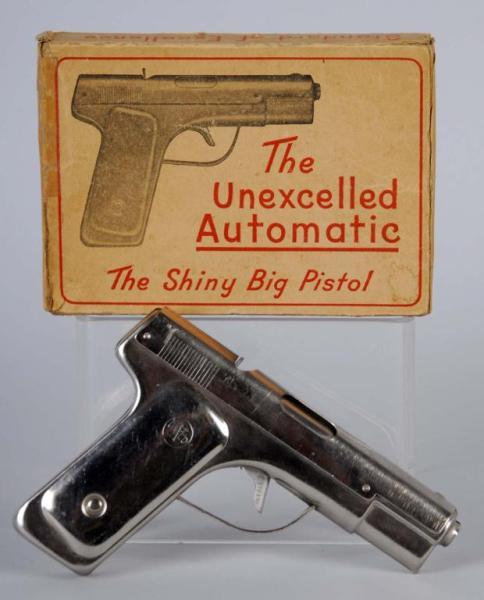 Appraisal: Pressed Steel The Unexcelled Automatic Cap Gun Description Works well