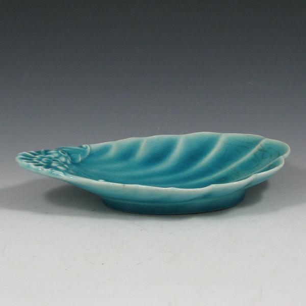 Appraisal: Rookwood Scalloped Tray Rookwood scalloped tray from in blue high