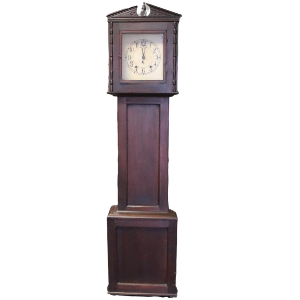 Appraisal: GRANDMOTHER CLOCK CASE WITH WOOD MOVEMENT BY ELY TERRY EARLY