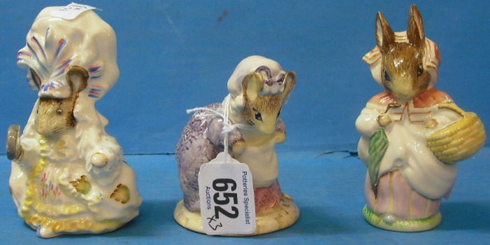 Appraisal: Royal Albert Beatrix Potter Figures Lady Mouse made a Curtsy