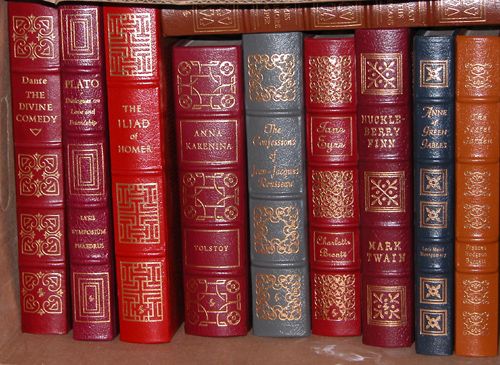 Appraisal: Assorted Easton Press Leather Bound Classics Divine Comedy The Iliad