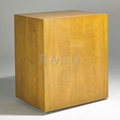 Appraisal: MILO BAUGHMAN THAYER COGGIN Bar cabinet USA s Ash and