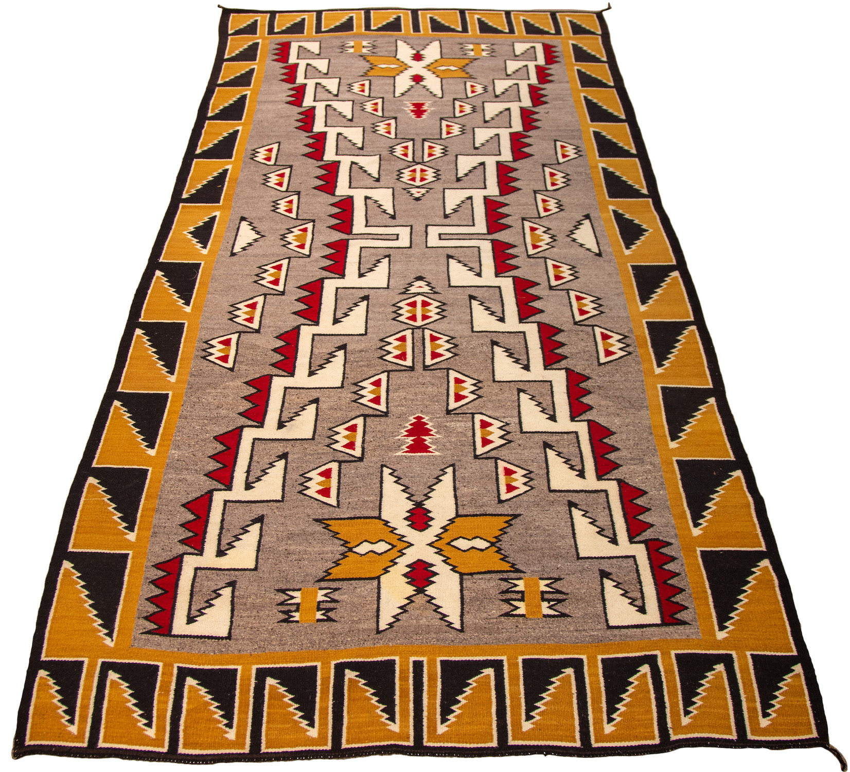 Appraisal: OVERSIZED NAVAJO WEAVING Early th century