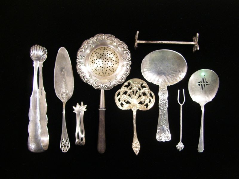 Appraisal: - Misc Sterling Serving Items Selling as one lot Weight