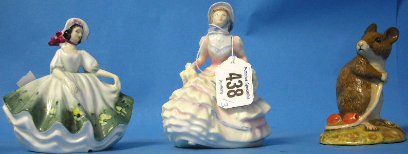 Appraisal: Royal Doulton miniature figures Sunday Best HN Hannah HN and