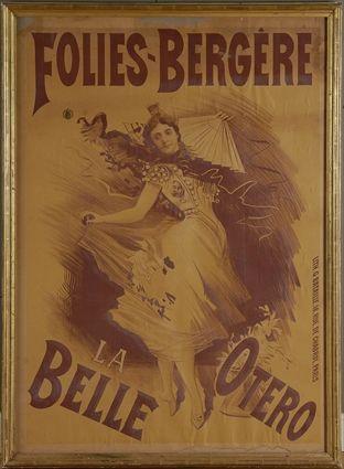 Appraisal: BATAILLE GEORGES FOLIES BERGERE - LA BELLE OTERO PARIS N