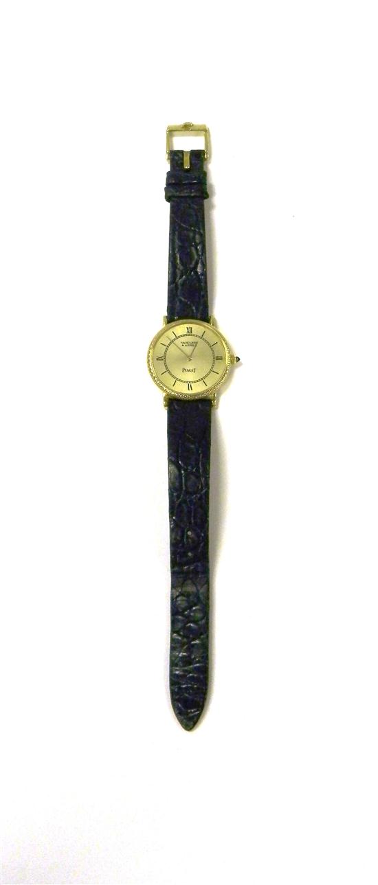 Appraisal: JEWELRY Piaget wrist watch for Van Cleff Appels K yellow