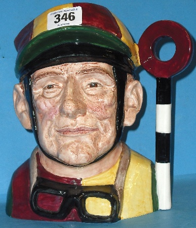 Appraisal: Royal Doulton large Character Jug Jockey D