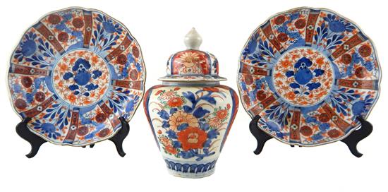 Appraisal: ASIAN Three pieces of late th early th C Chinese