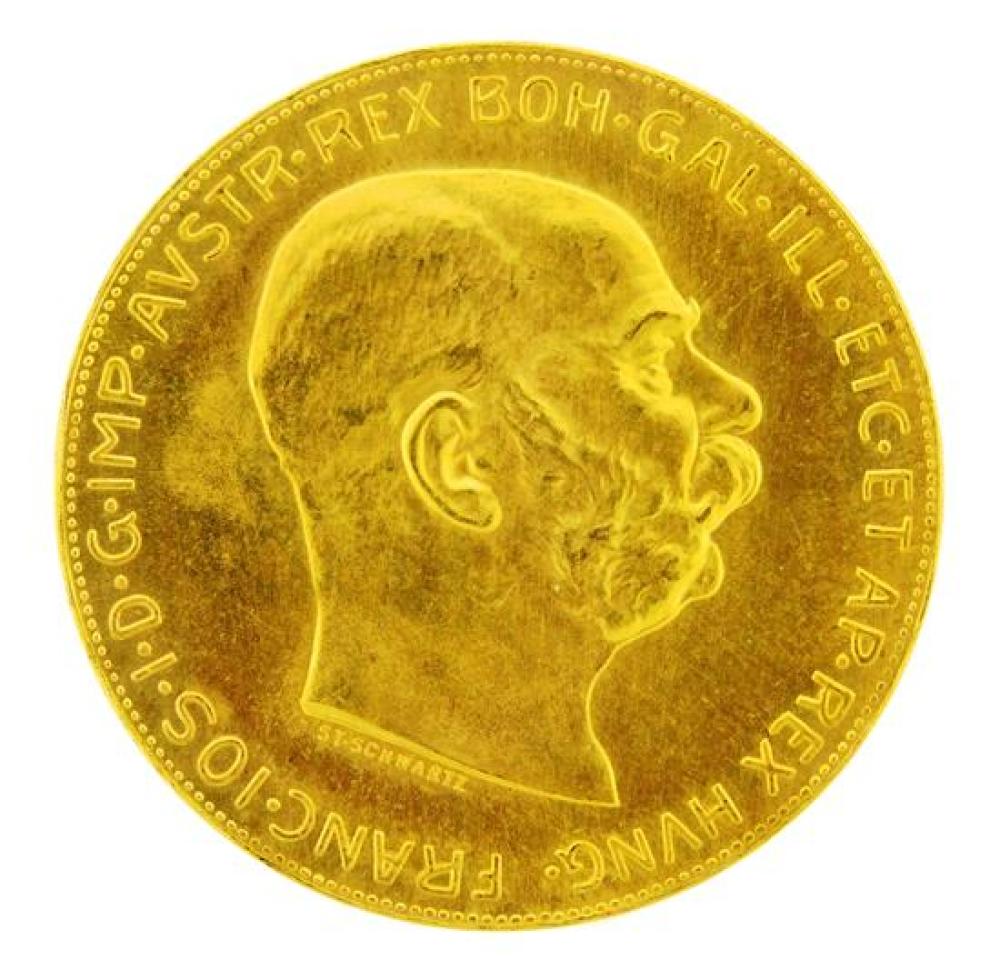 Appraisal: COIN Austria Corona gold coin Restrike Uncirculated