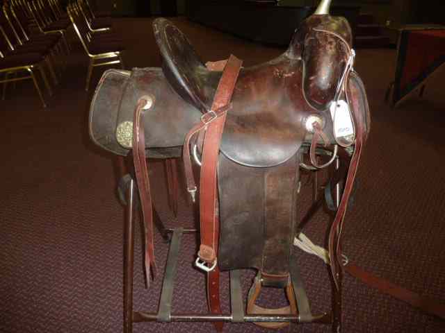 Appraisal: Western Stock Saddle by H T Frazier Pueblo Colorado German