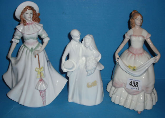 Appraisal: Royal Doulton figures Nicole HN Jacqueline HN and Images Bride