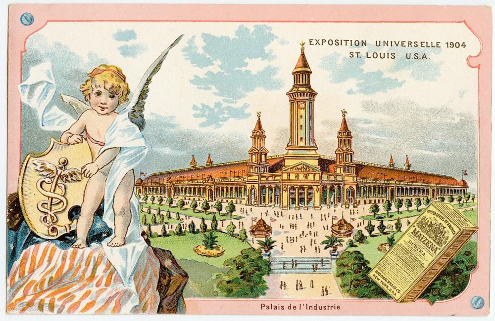 Appraisal: ANTIQUE VINTAGE RARE POSTCARD EXPOSITION UNIVERSELLE The dimensions of an