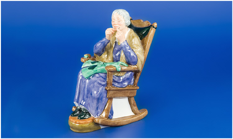 Appraisal: Royal Doulton Figure 'A Stitch in Time' HN issued -