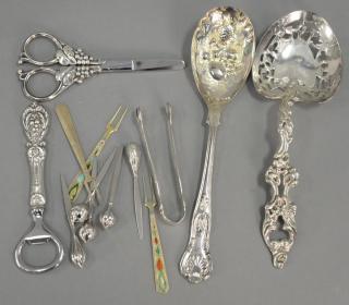 Appraisal: Miscellaneous sterling and silver group t oz weighable sterling Miscellaneous