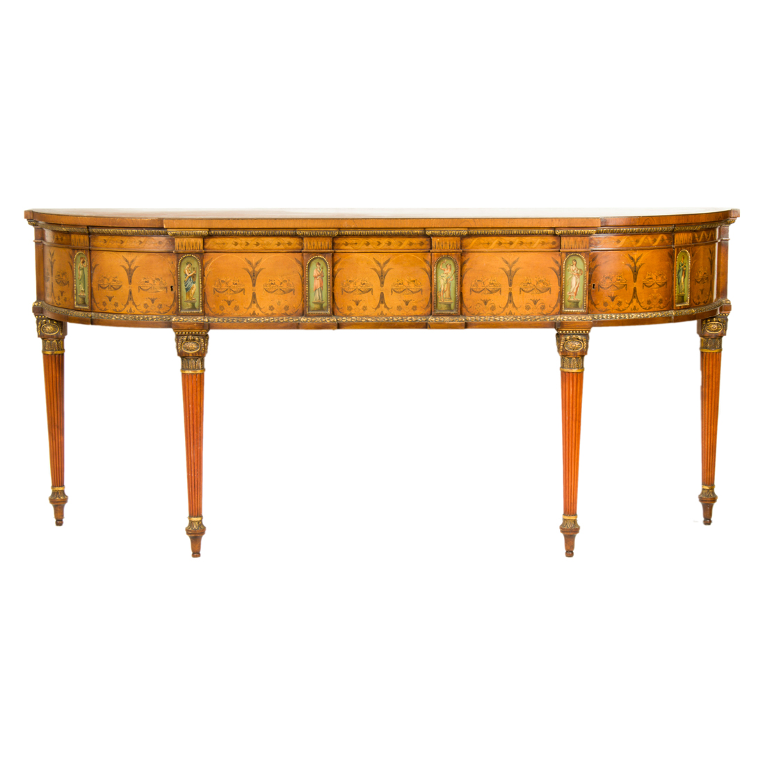 Appraisal: AN EDWARDIAN NEOCLASSICAL STYLE CONSOLE TABLE IN THE ADAM TASTE