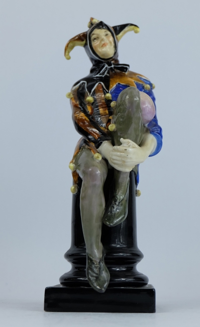 Appraisal: Royal Doulton figure The Jester HN in blue orange and