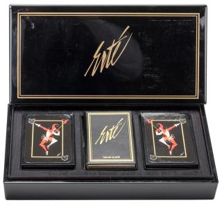 Appraisal: Sobranie The Art of Ert Playing Cards London Two decks