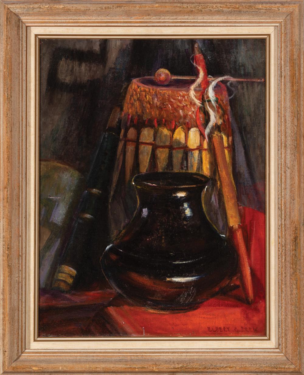 Appraisal: Elbert Granville Drew American Illinois - Still Life oil on