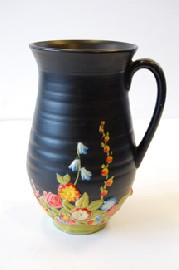 Appraisal: ENGLISH CERAMIC FLORAL JUG