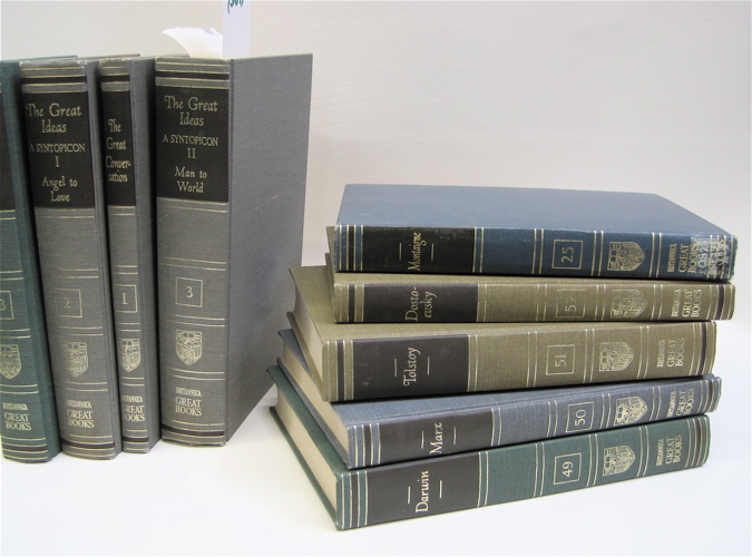 Appraisal: COLLECTION OF APPROXIMATELY FIFTY VOLUMES Great Books of the Western