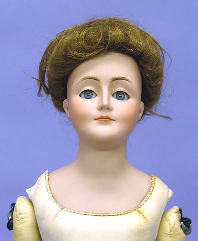 Appraisal: Bisque German bisque Gibson Girl Nose rub but no other