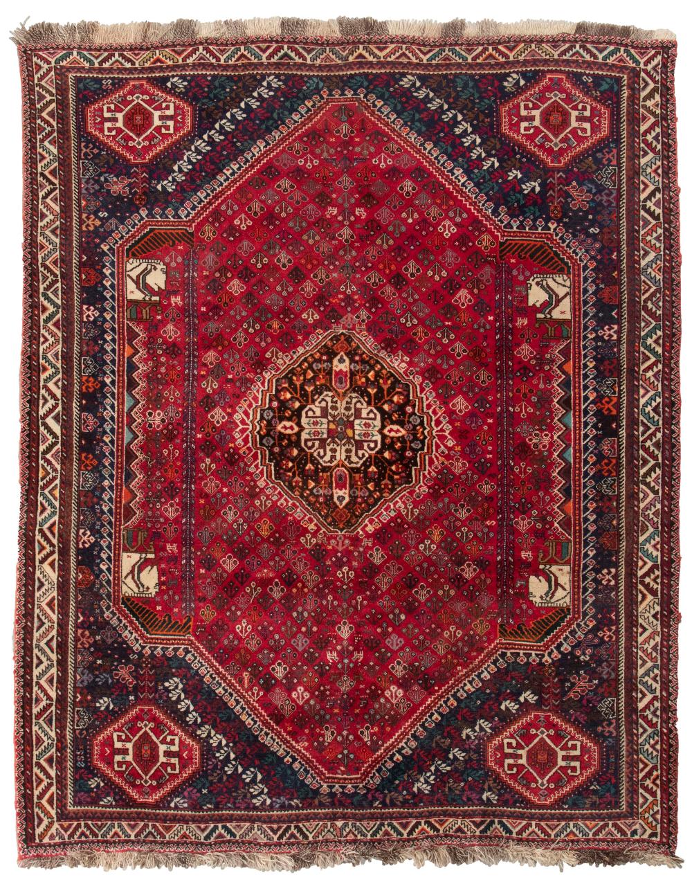 Appraisal: SOUTH PERSIAN RUG X LAST QUARTER OF THE TH CENTURYSOUTH