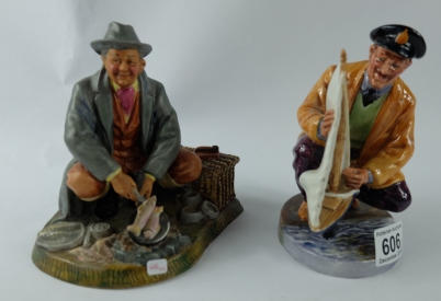 Appraisal: Royal Doulton character figures Sailors Holiday HN and Bon Appetit