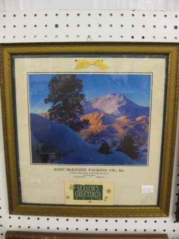 Appraisal: Maxfield Parrish ''When Day is Dawning'' complete calendar mint