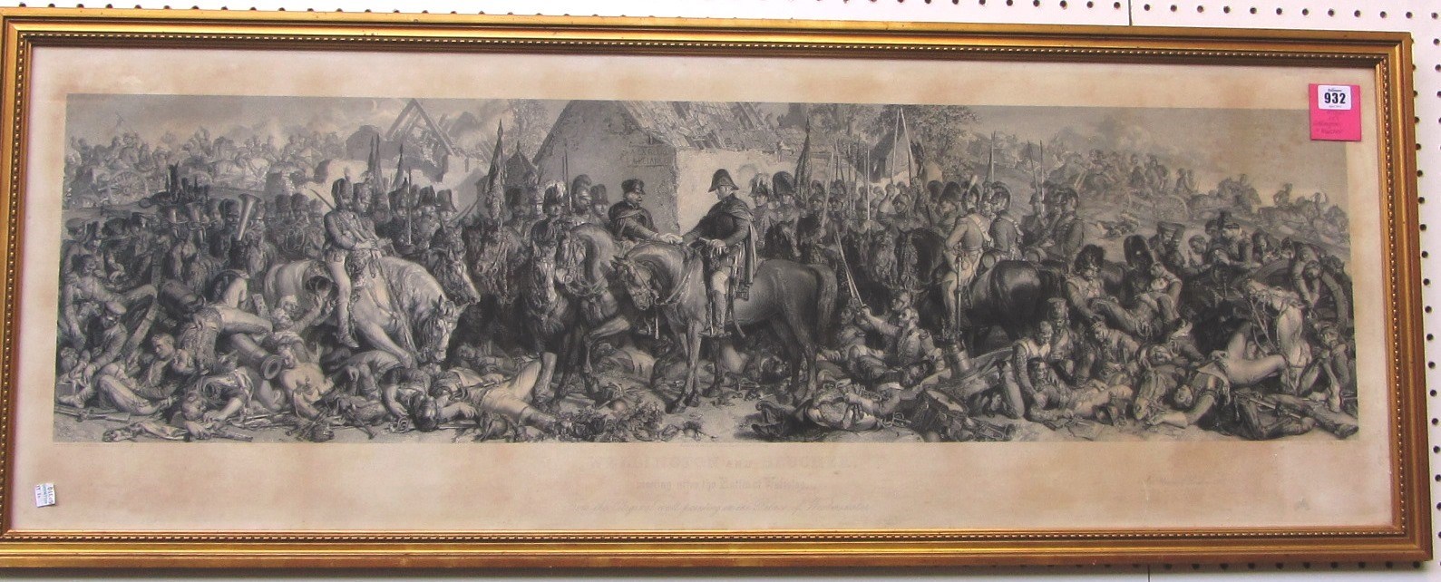 Appraisal: PRINT Wellington and Blucher meeting after the Battle of Waterloo