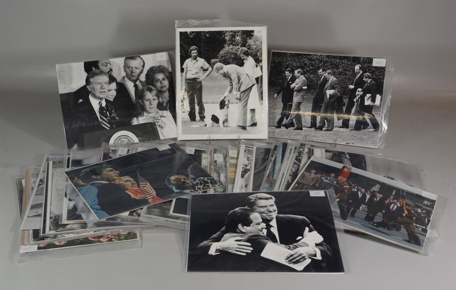 Appraisal: Collection of Barry L Thumma Photographs approx depicting various political