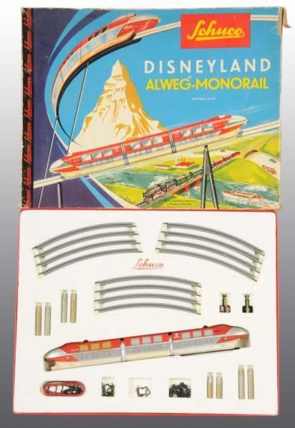 Appraisal: Schuco Walt Disney Monorail Toy in Orig Box Description German